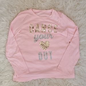 The children's place "dance your heart out" shirt.